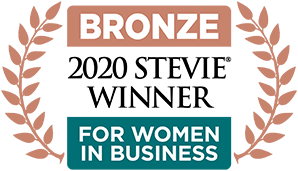 2020 Stevie Bronze Winner For Women in Business