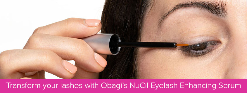 Transform your lashes with Obagi’s NuCil Eyelash Enhancing Serum